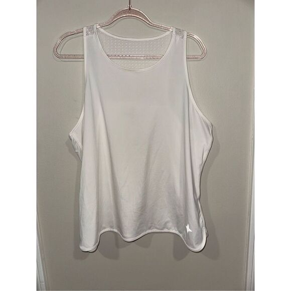 Tuckernuck TNUCK SPORT White Cane Ellen Racerback Tank 2XL - Picture 2 of 4